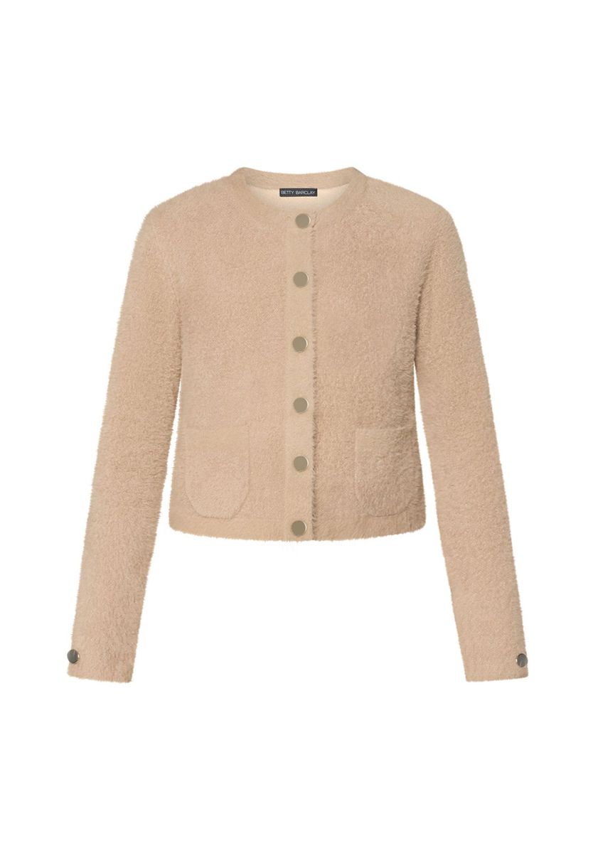 Weicher Strick-Cardigan mit Struktur