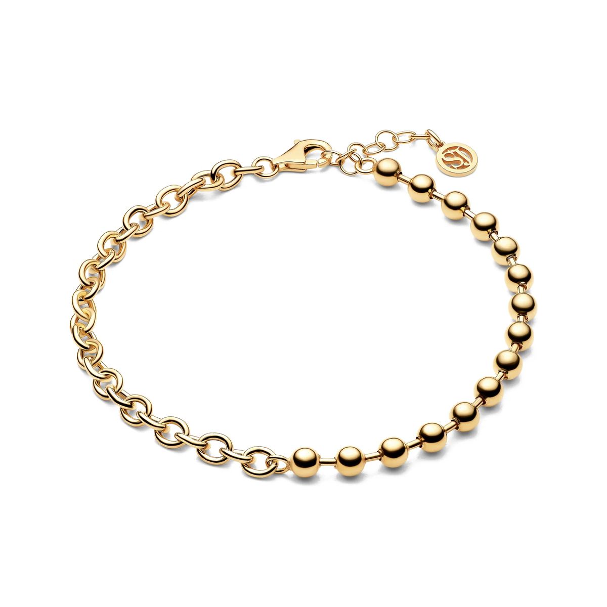 Armband mit Gliedern und Kugeln