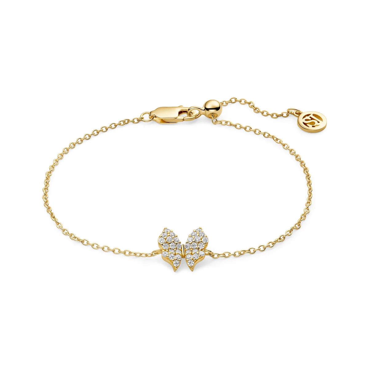 Elegantes Armband mit Schmetterlingsmotiv
