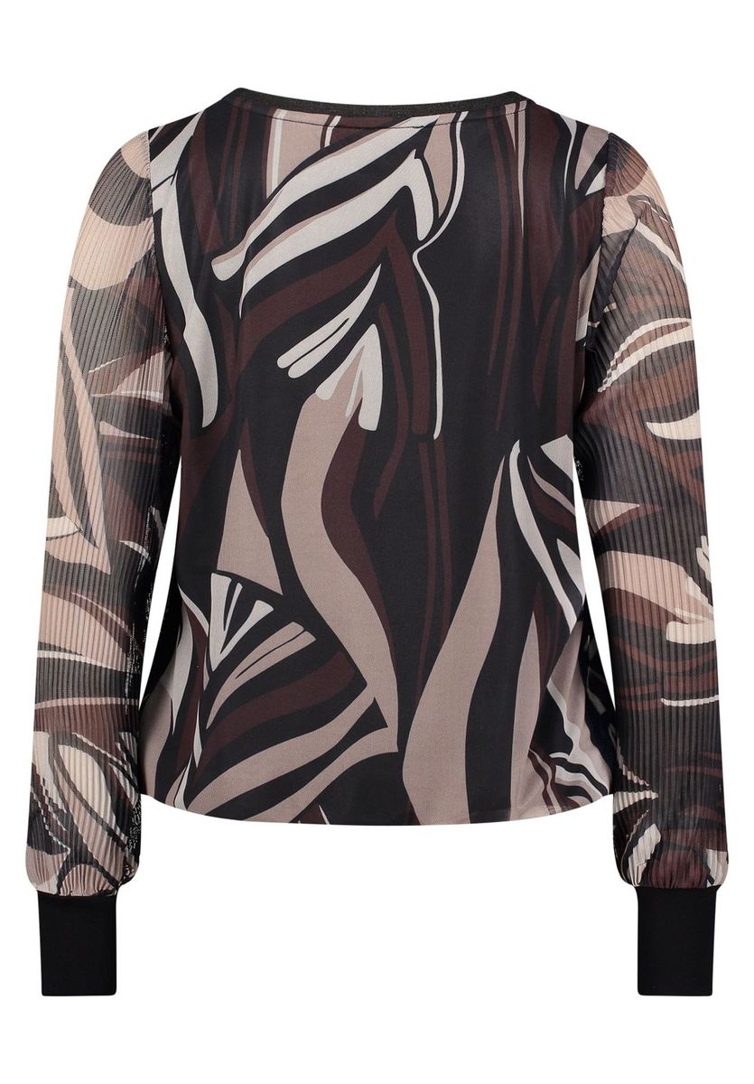 Modernes Langarmshirt mit Grafik-Print