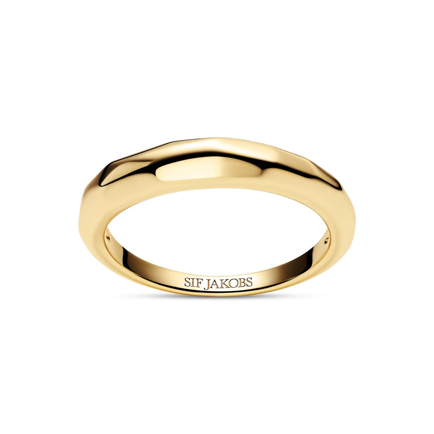 Skulpturaler Polierter Organischer Ring