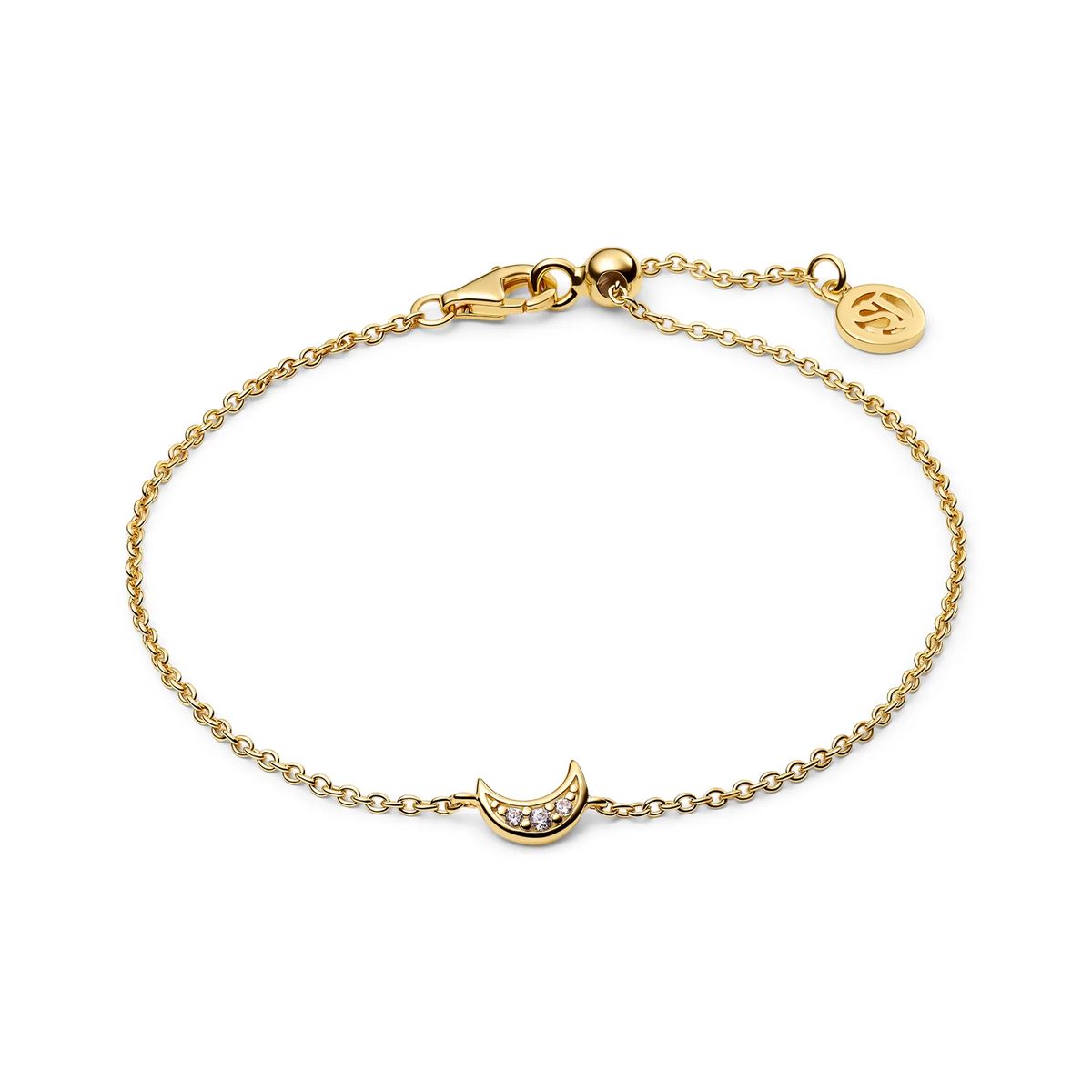 Armband mit Mondsichel und Zirkonia