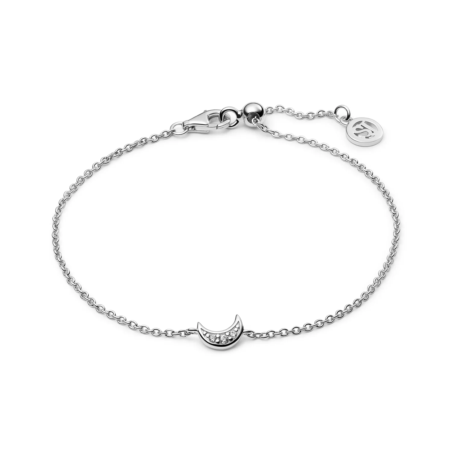 Filigranes Armband mit Sichelmond