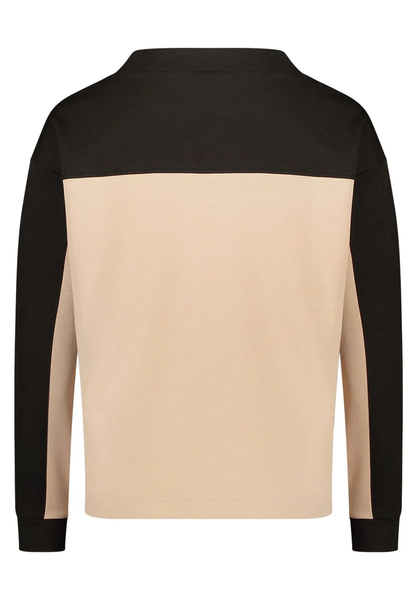 Grafik-Sweatshirt im Color-Block-Design