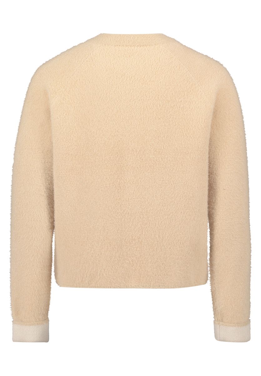 Kuschelige Strickjacke mit Reißverschluss