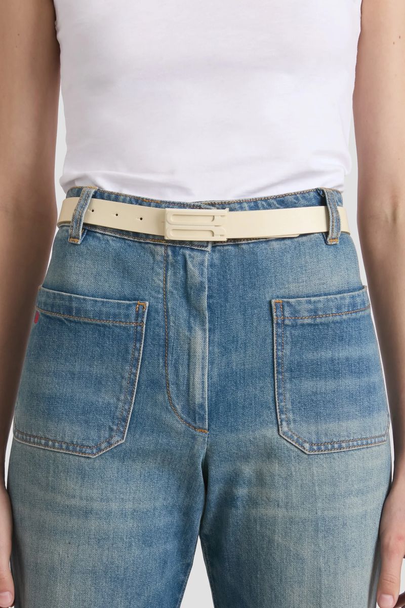 Tonaler Dorian Gürtel aus Glattleder