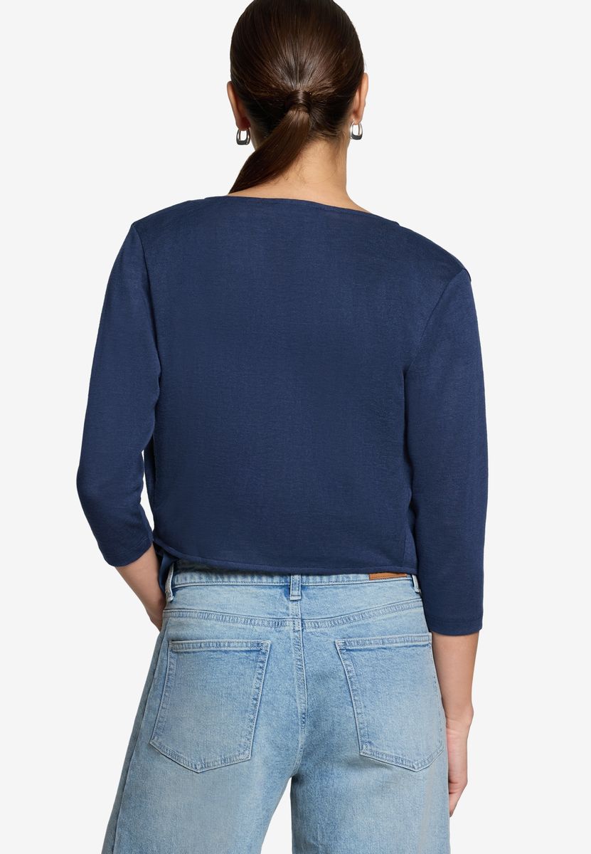 Bolero zum Binden mit 3/4-Arm