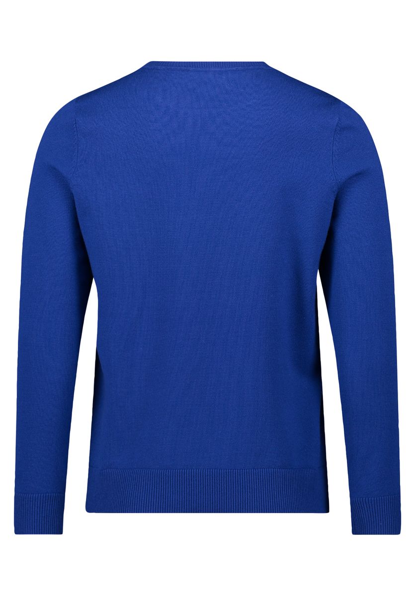 Klassischer Strickpullover mit Rundhalsausschnitt