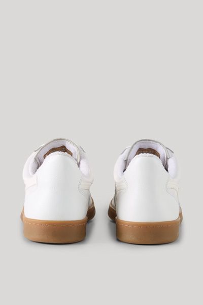 Gefütterte Low-Top Leder-Sneaker