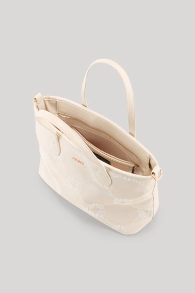 Canvas-Handtasche mit Kornblumen-Muster