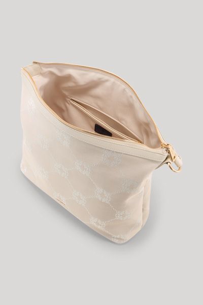 Hobo-Tasche mit Monogramm-Muster