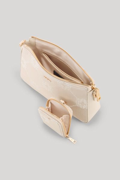 Mosaico Canvas Schultertasche mit Pouch
