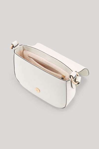 Elegante Leder-Umhängetasche mit Überschlag