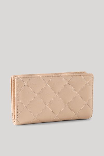 Elegantes Portemonnaie mit Rautensteppung