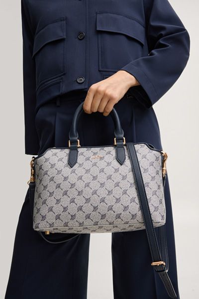 Lauren Handtasche mit Monogramm-Muster