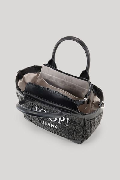 Kleine geflochtene Tote mit Logo