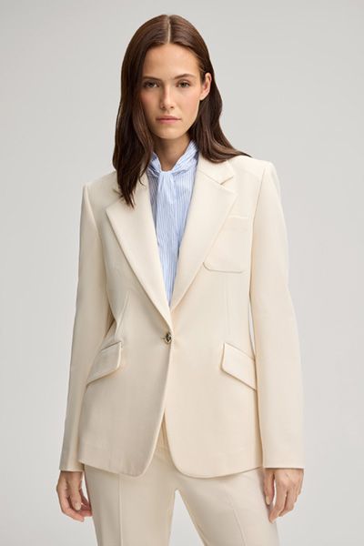 Klassischer Einreihiger Blazer mit Revers