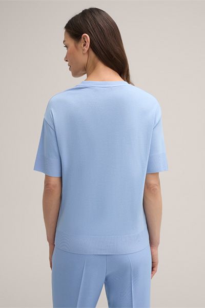 Weiches T-Shirt mit Rundhalsausschnitt
