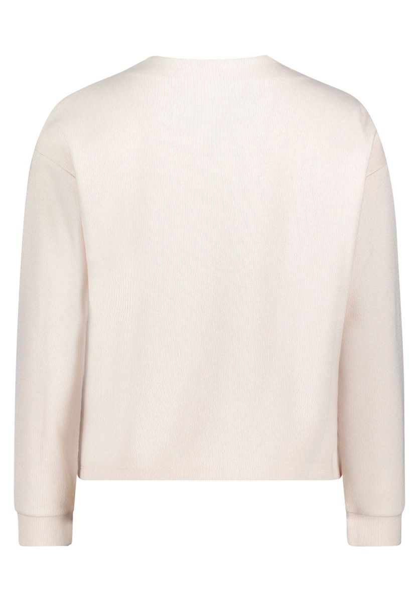 Lässiges Sweatshirt mit Schulterfalten