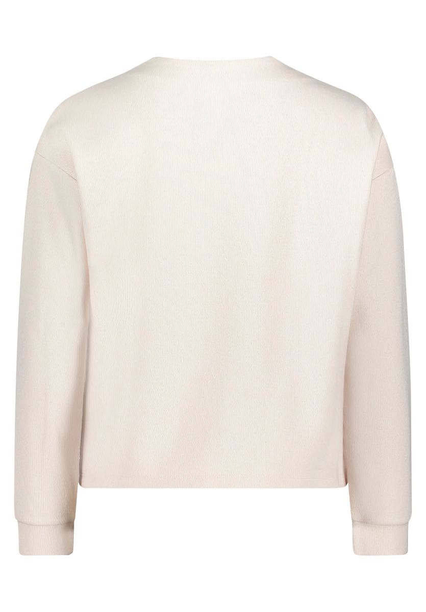 Lässiges Sweatshirt mit Schulterfalten