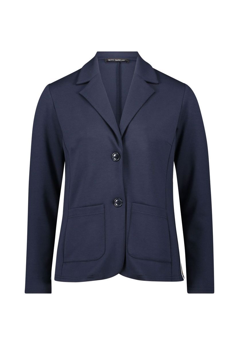 Taillierter Jersey-Blazer mit Taschen