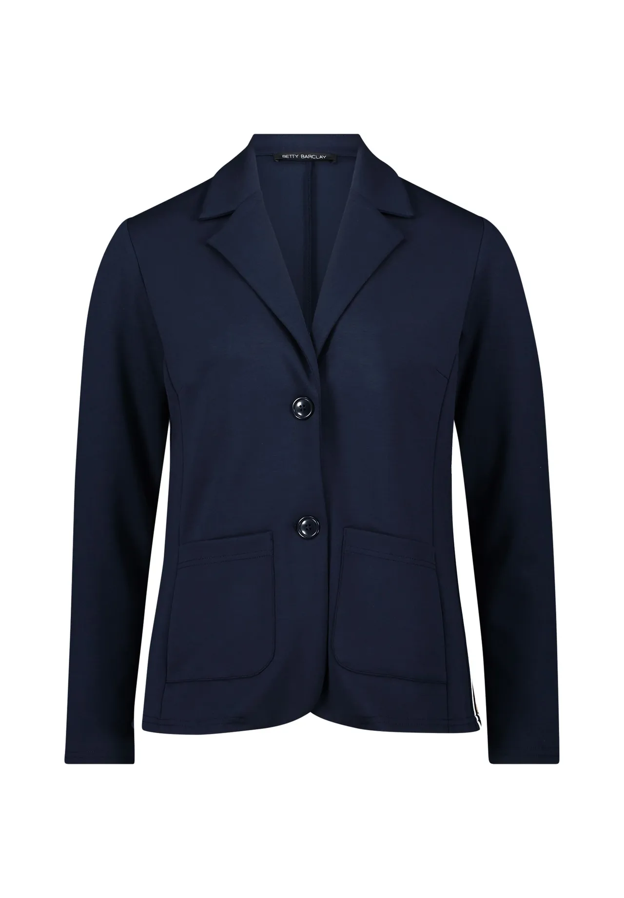 Taillierter Jersey-Blazer mit Taschen