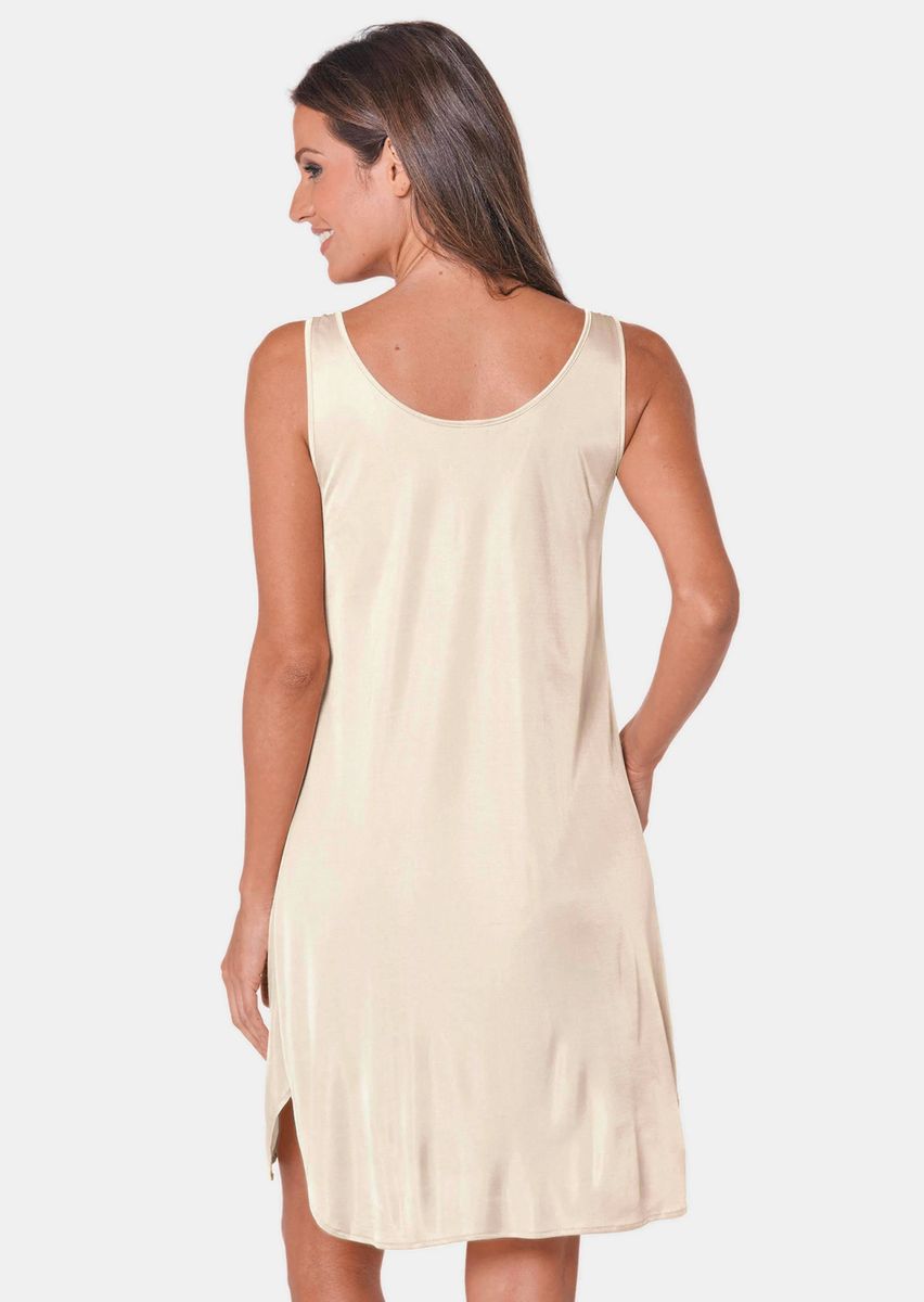 Fließendes Slipkleid in Satin-Optik