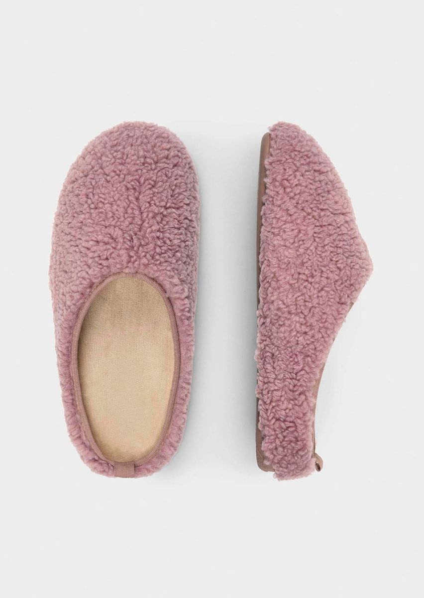 Gemütliche Teddy-Fleece Pantoffeln