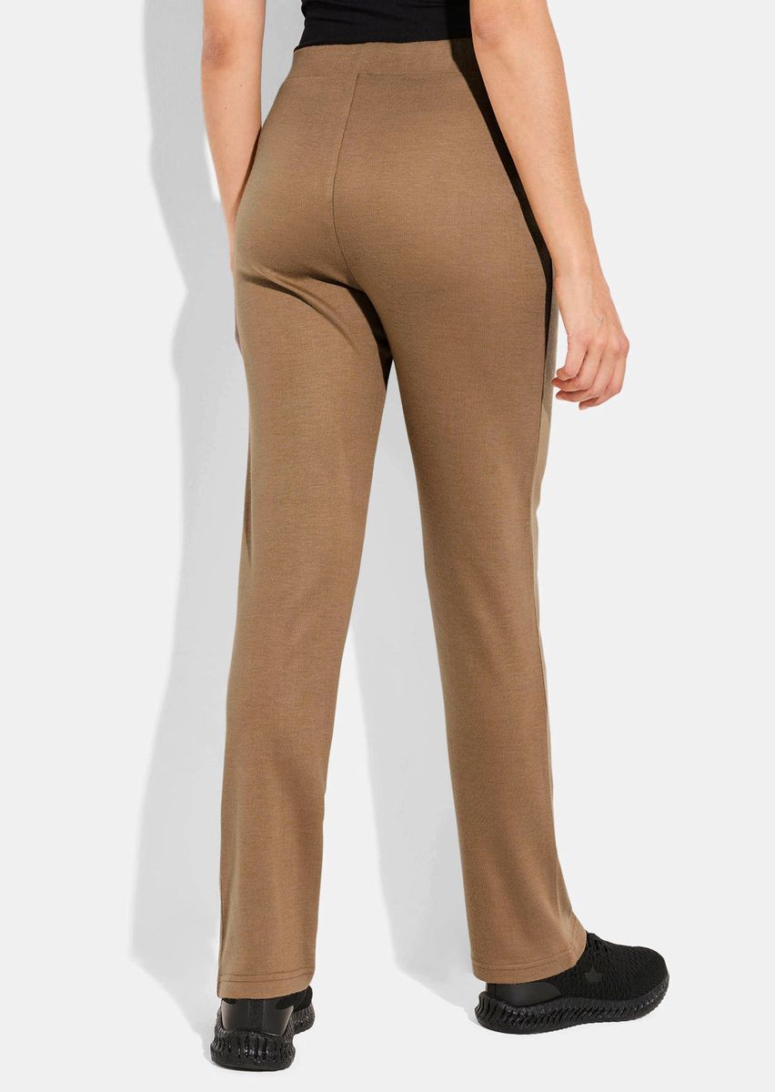 Gerade geschnittene Jersey-Loungehose