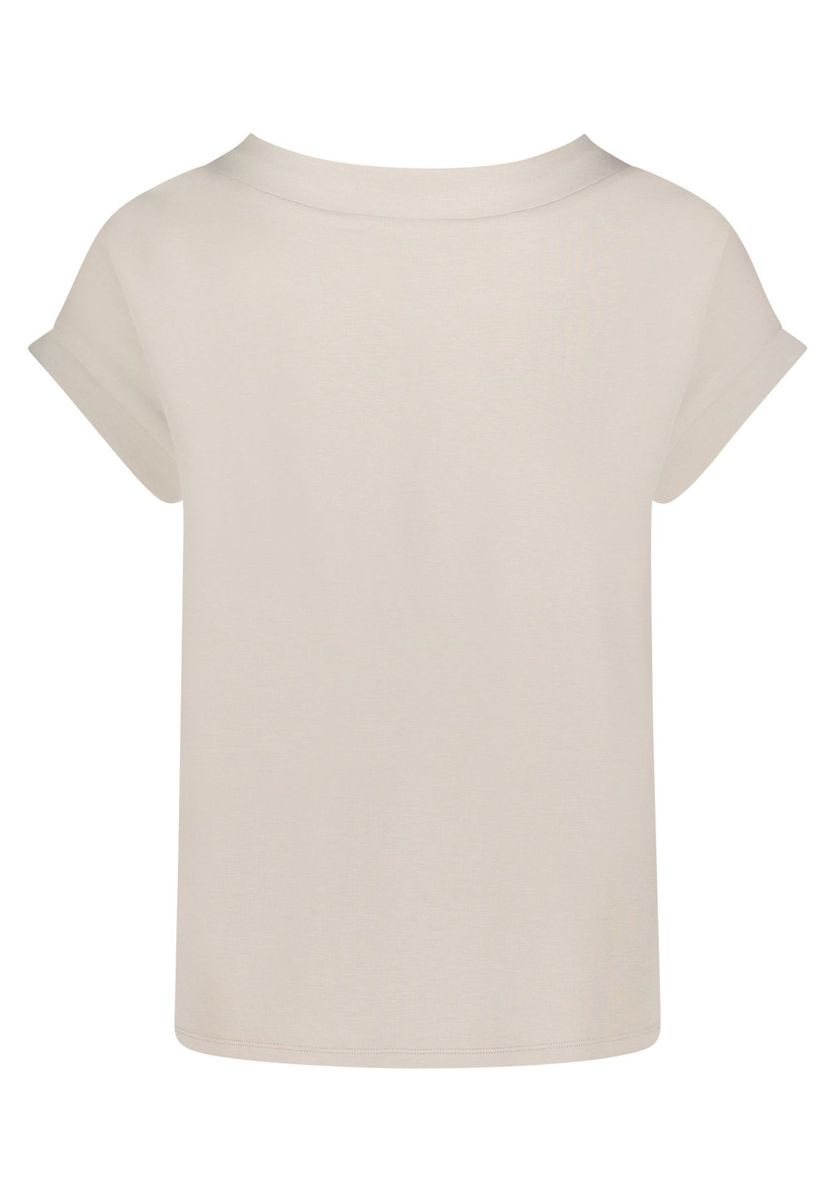 Verziertes U-Boot-Ausschnitt Sweatshirt
