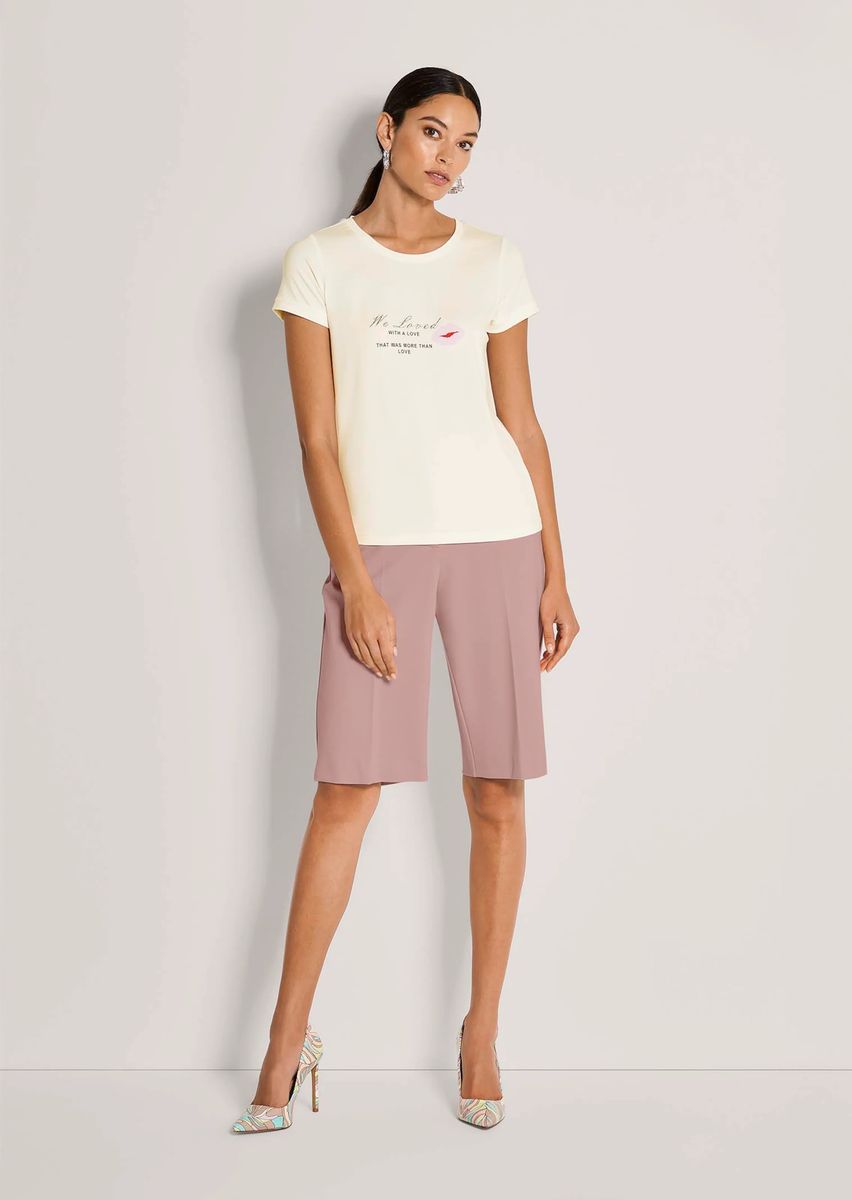 T-Shirt mit Zitat-Print
