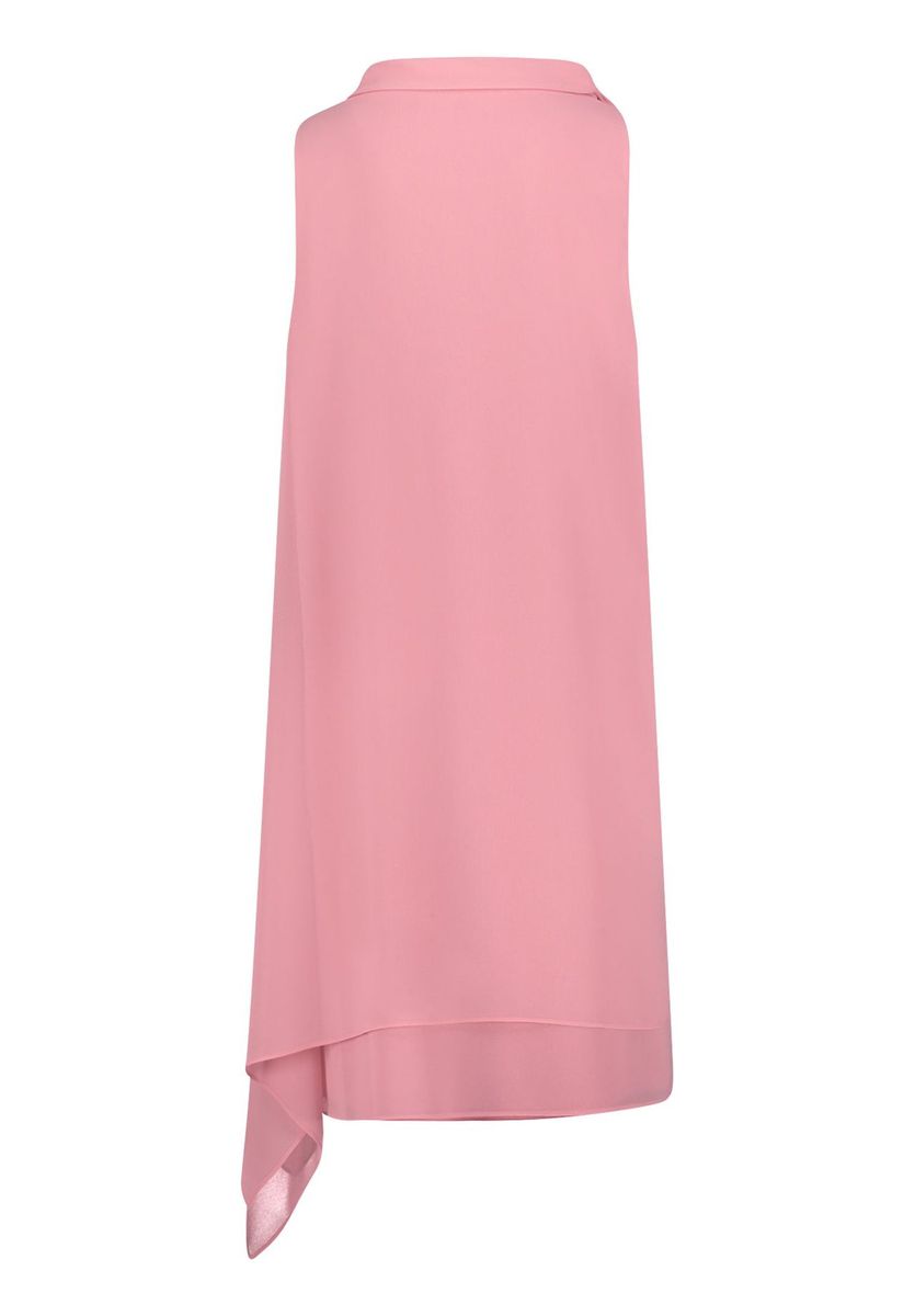 Asymmetrisches Chiffon Cocktailkleid