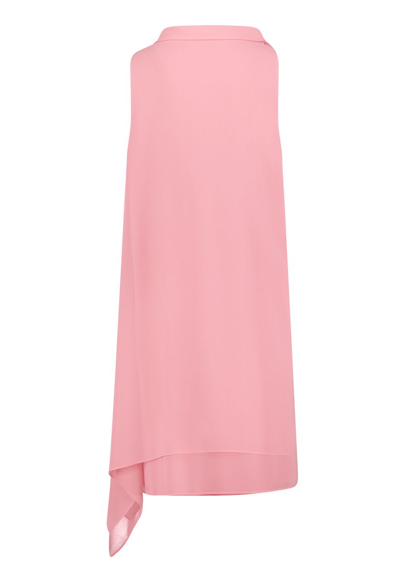 Asymmetrisches Chiffon Cocktailkleid