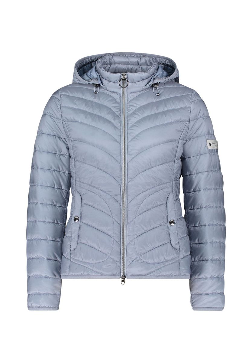 Leichte gesteppte Outdoorjacke mit Kapuze