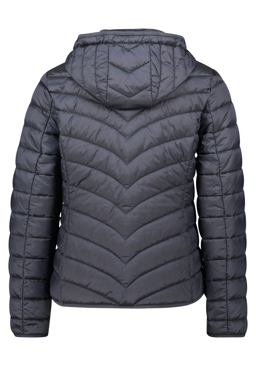 Leichte gesteppte Outdoorjacke mit Kapuze