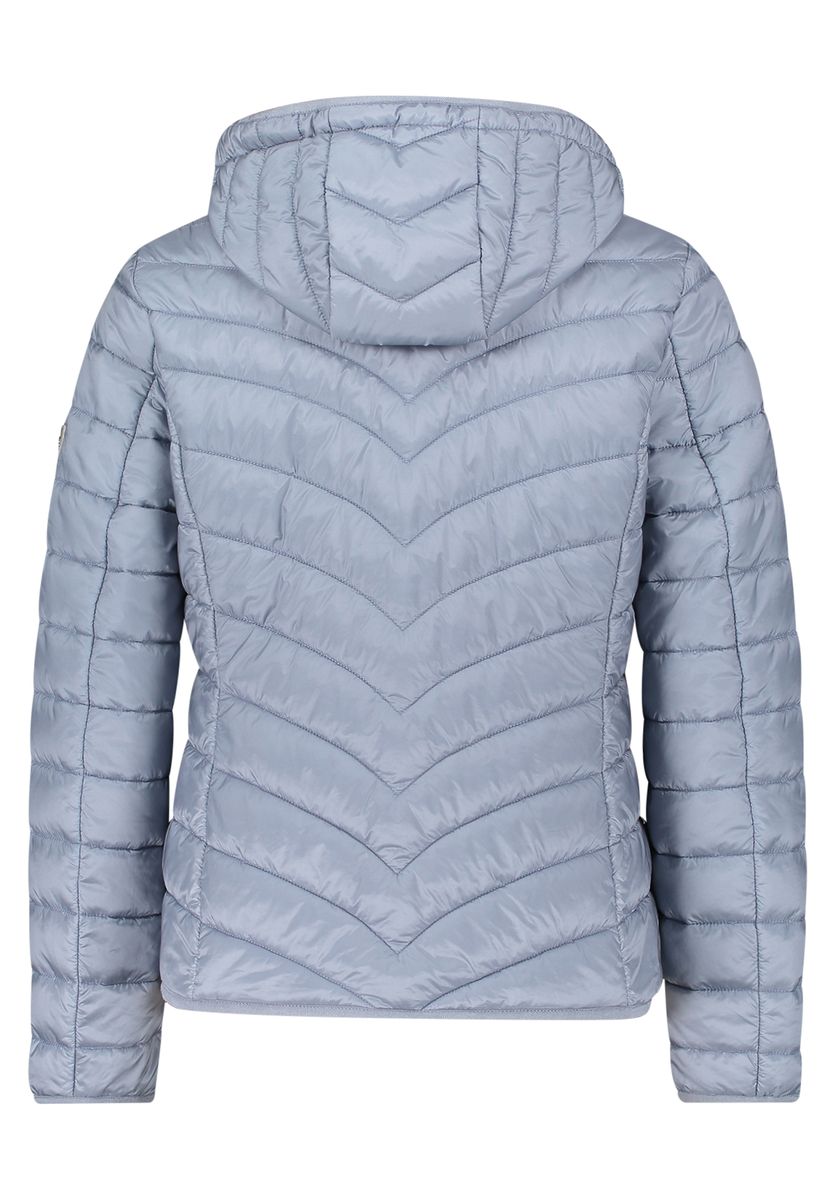 Leichte gesteppte Outdoorjacke mit Kapuze