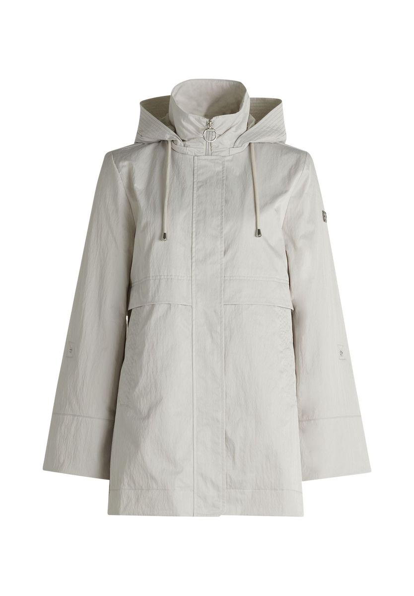 Leichter Parka mit abnehmbarer Kapuze