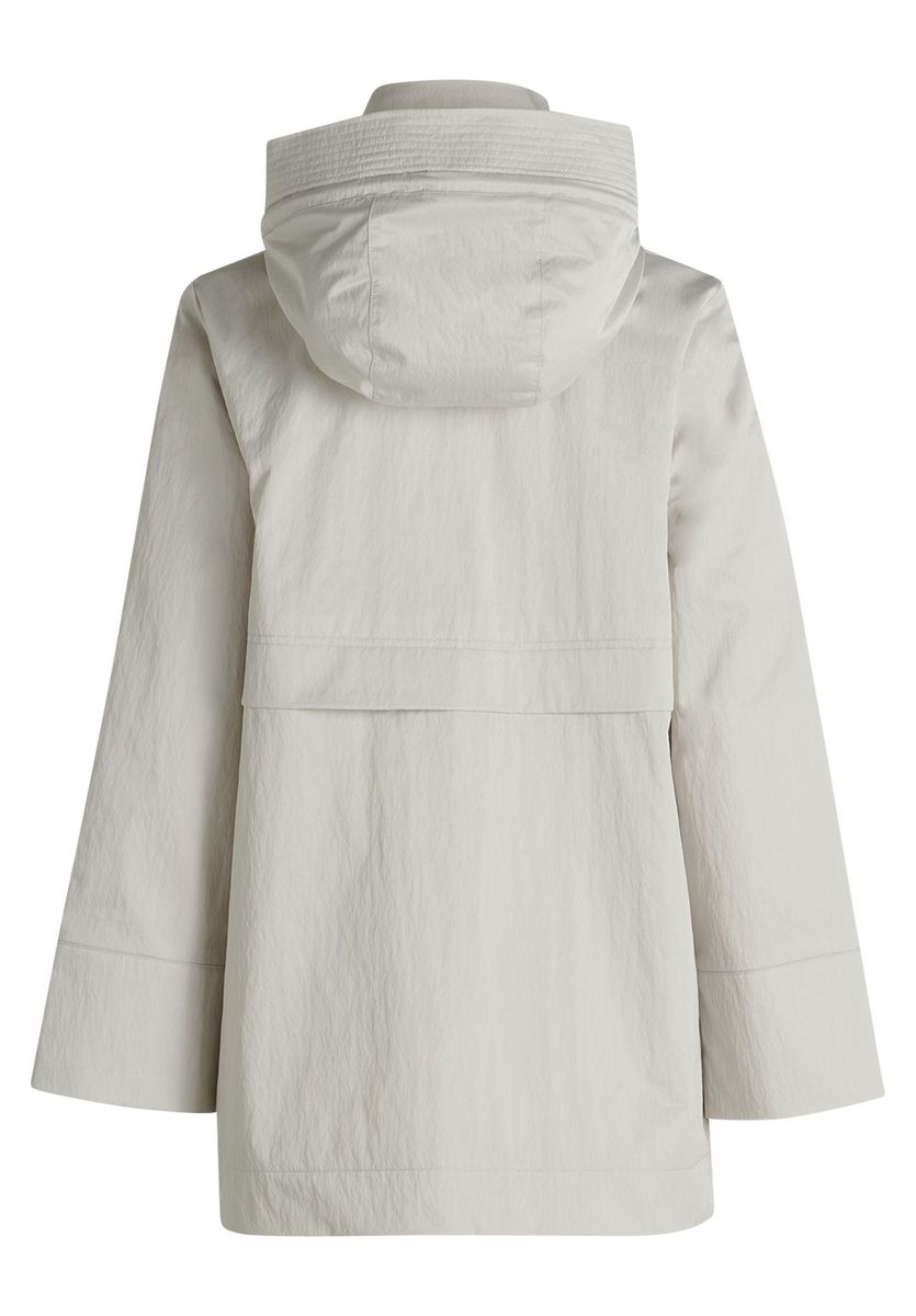 Leichter Parka mit abnehmbarer Kapuze