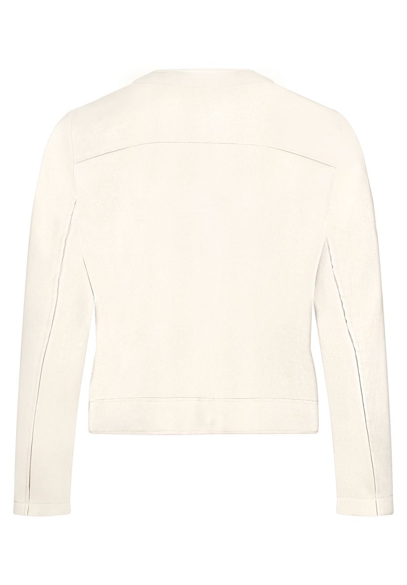 Elegante geradlinige Jacke mit Knöpfen