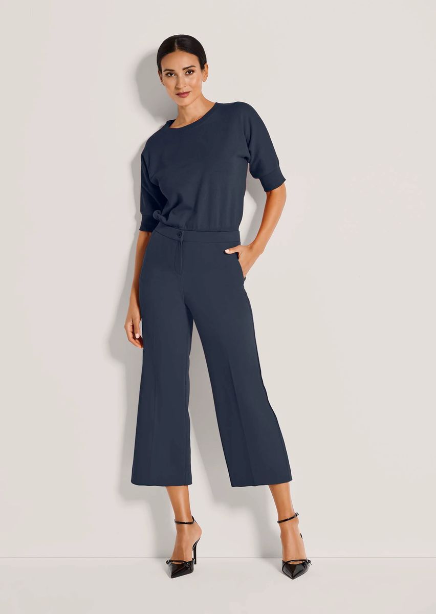Elegante Culotte mit weitem Bein