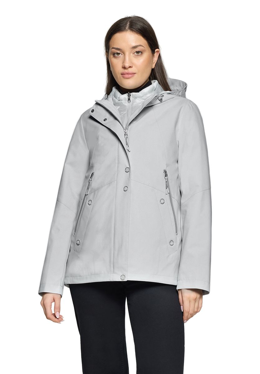 Sportliche A-Linien Outdoor-Jacke mit Kapuze