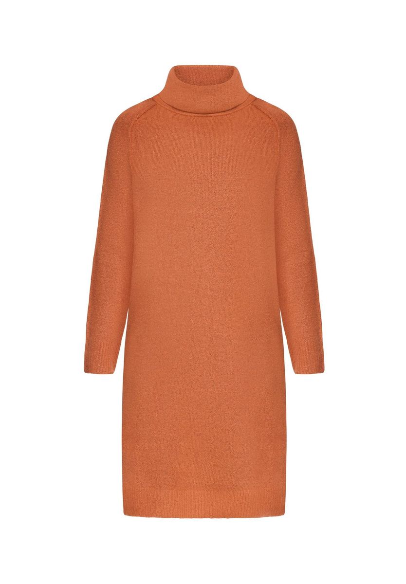 Lässiges Raglan-Strickkleid mit Rollkragen