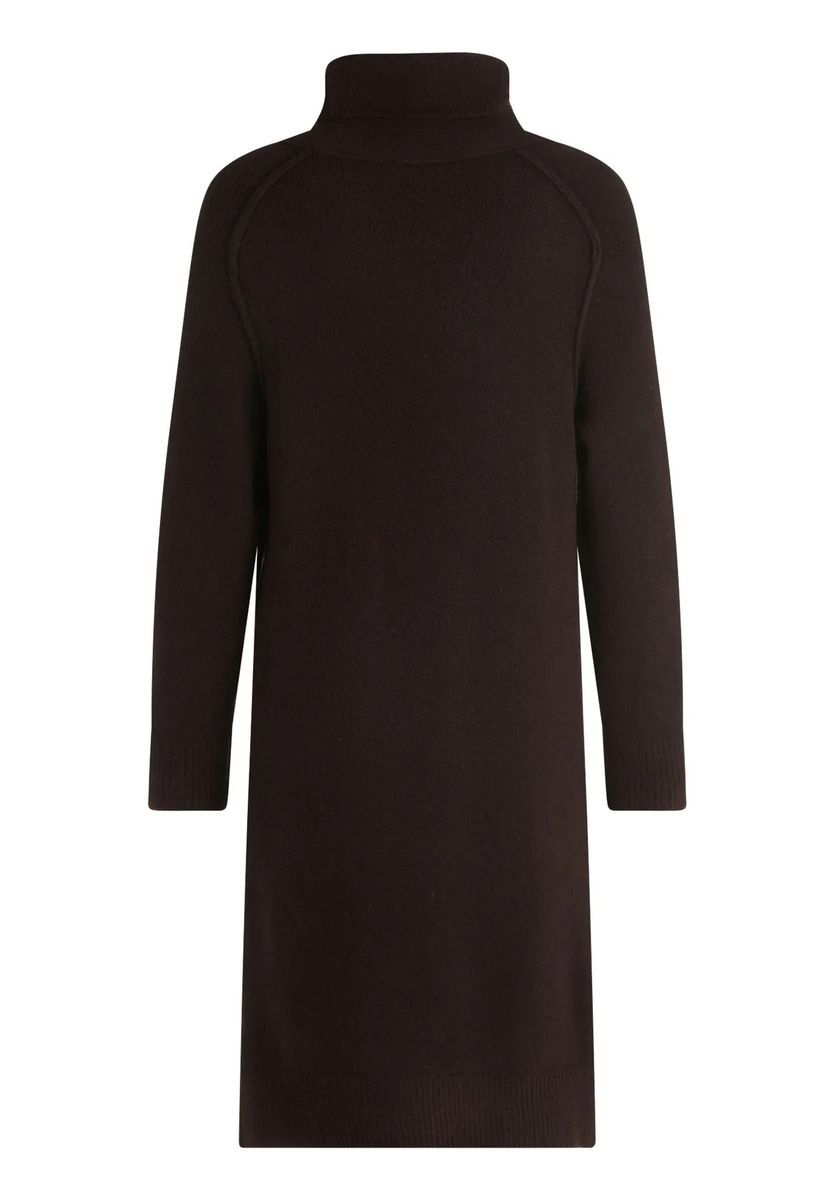 Lässiges Raglan-Strickkleid mit Rollkragen
