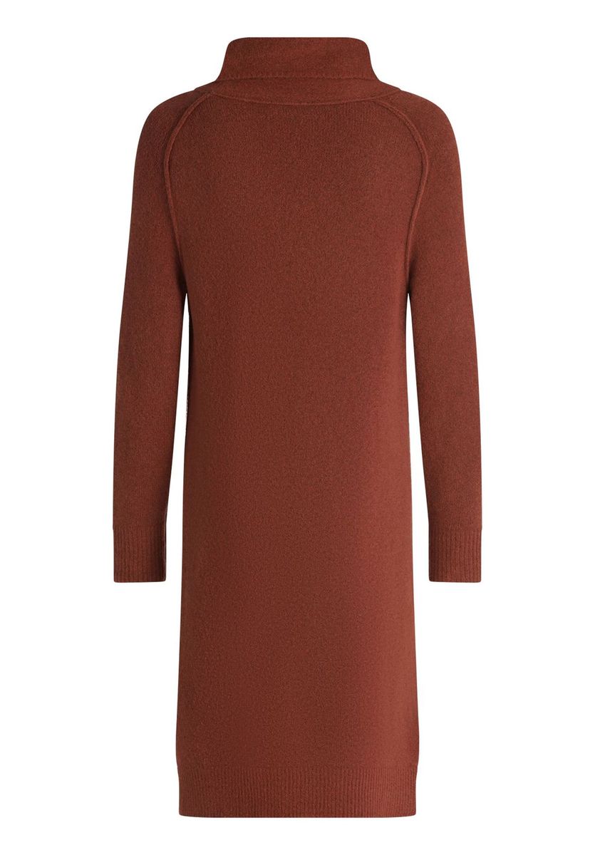Lässiges Raglan-Strickkleid mit Rollkragen