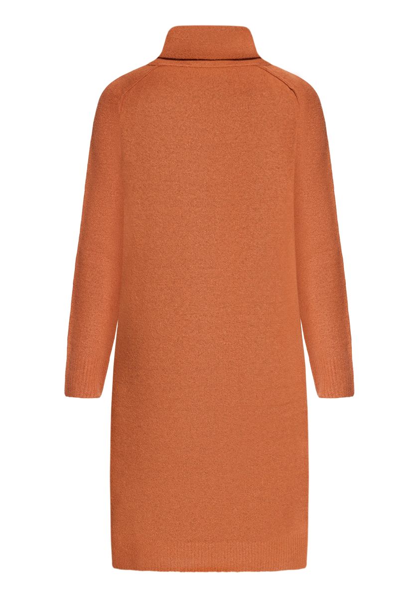 Lässiges Raglan-Strickkleid mit Rollkragen