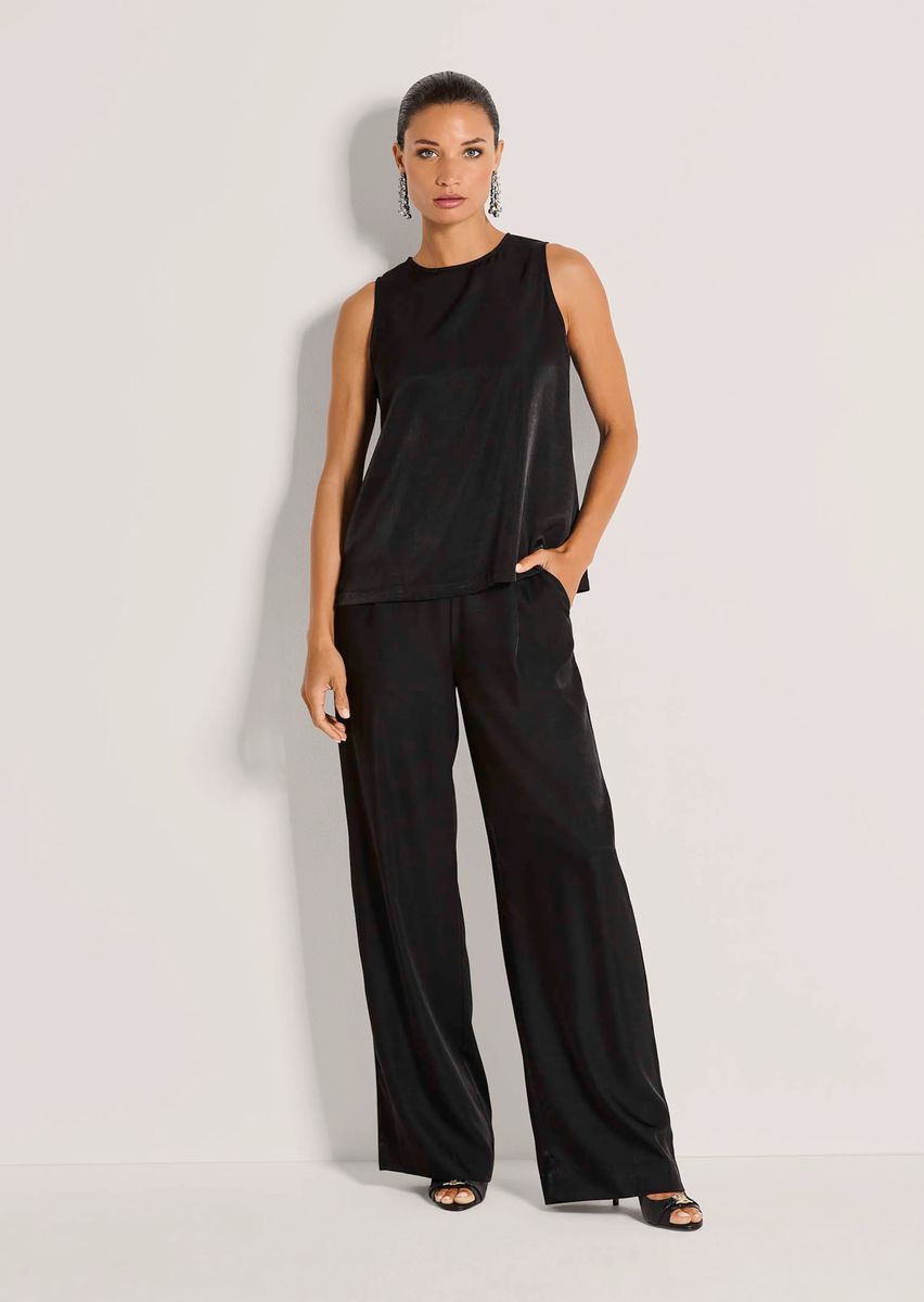 Elegantes ärmelloses Satin-Essential