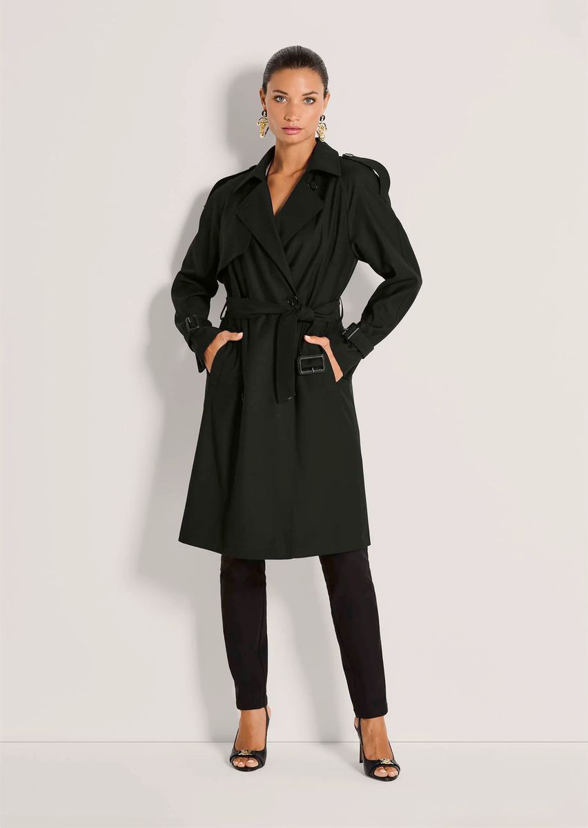 Klassischer Doppelreihiger Trenchcoat