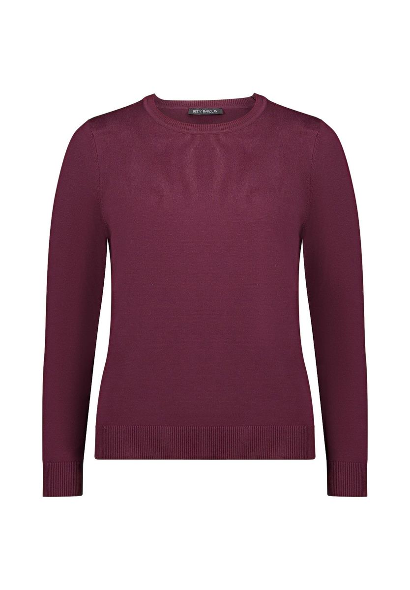 Klassischer Rundhals-Strickpullover
