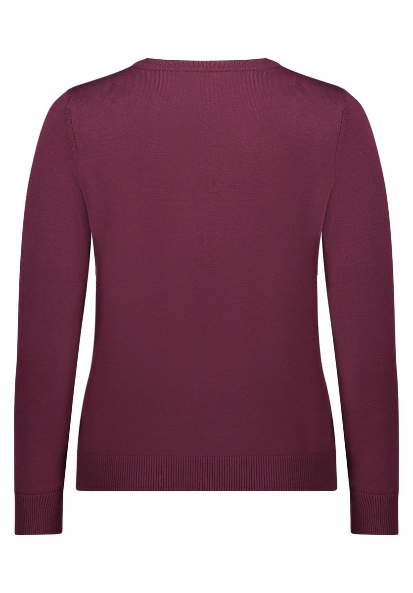 Klassischer Rundhals-Strickpullover