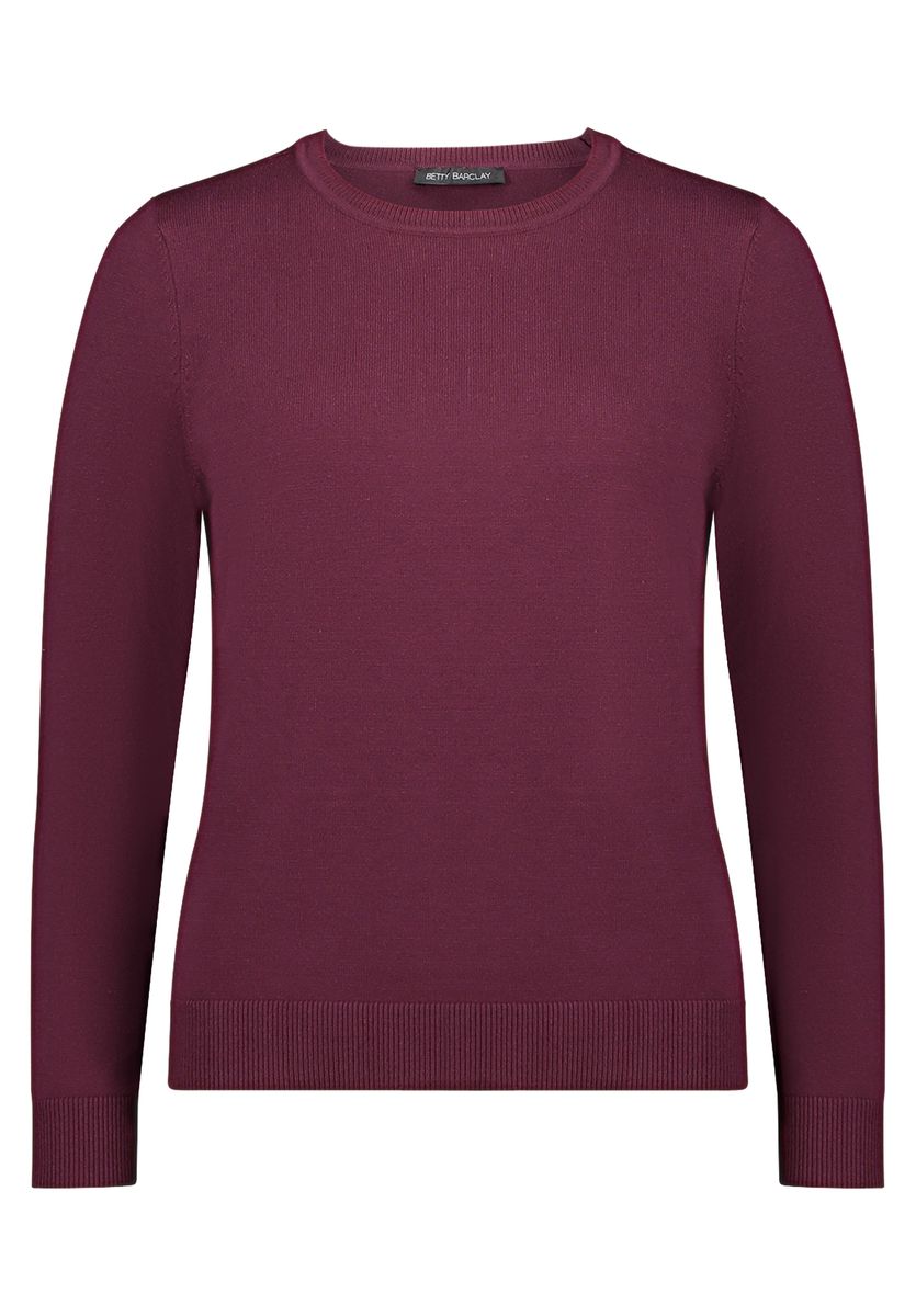 Klassischer Rundhals-Strickpullover